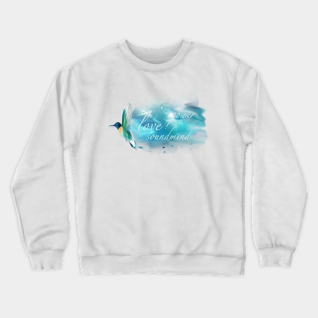 Hummingbird Crewneck Sweatshirt by fiftyfive17